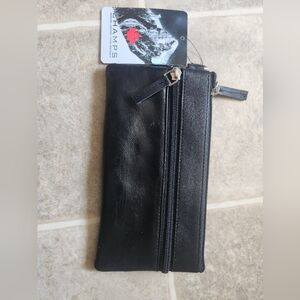 Champs Genuine Leather Wristlet
